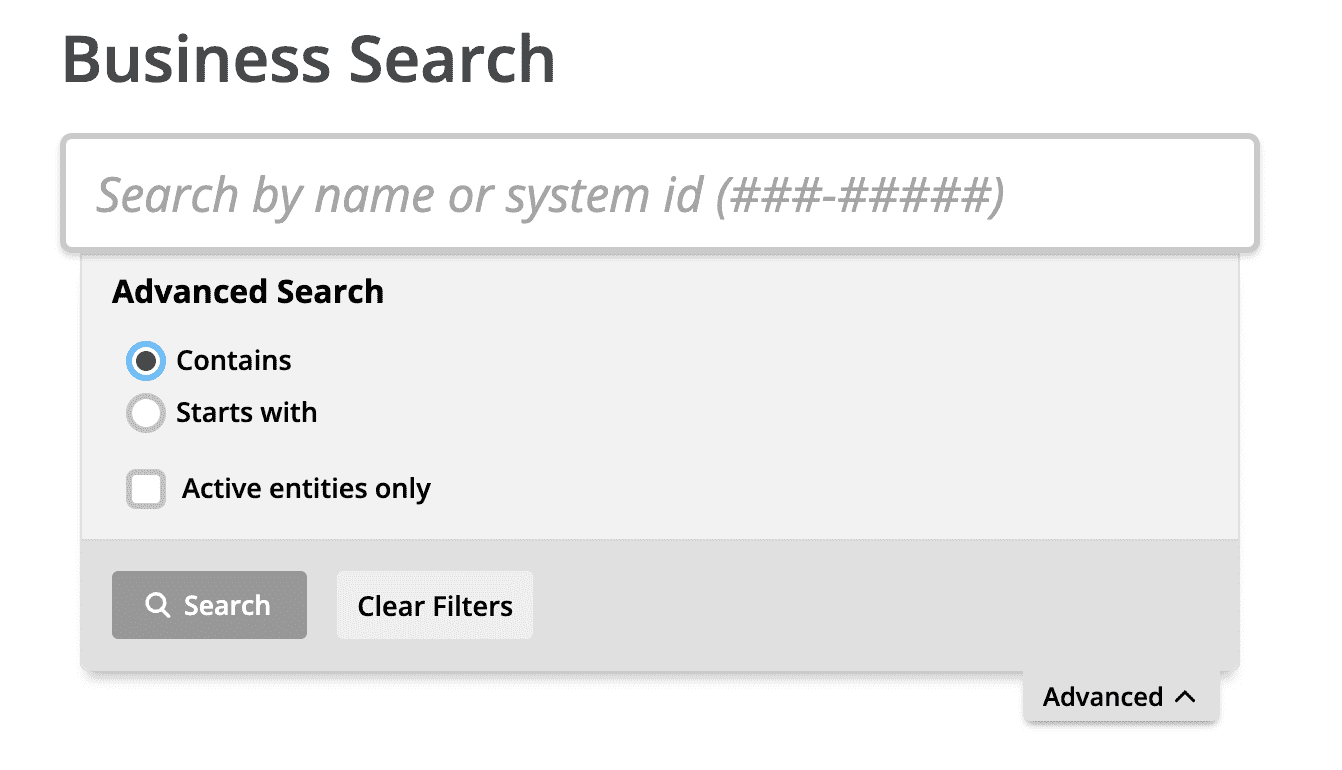 Utilizing Advanced Search Options