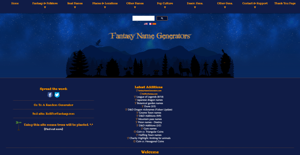 fantasy name generator